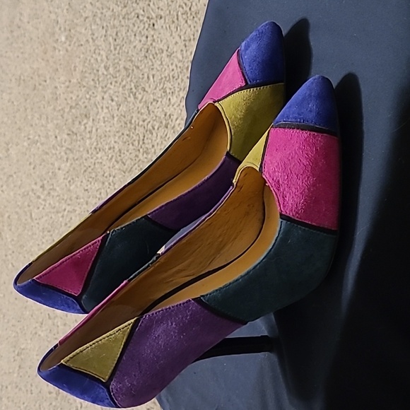 Nine west suede heels - Picture 2 of 4